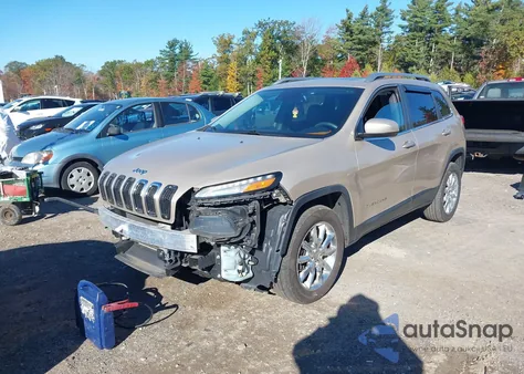 2014 Jeep Cherokee Limited z USA, uszkodzony, nr VIN 1C4PJMDS2EW239830